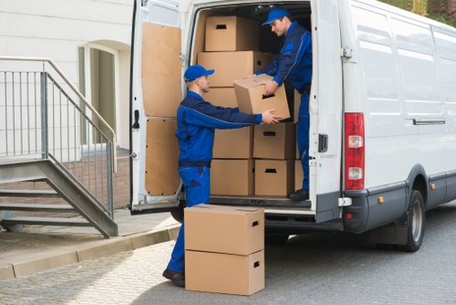 Safe and insured man and van service in Bromley during a move