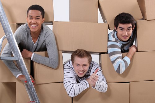 Residential and commercial moving truck in Bromley