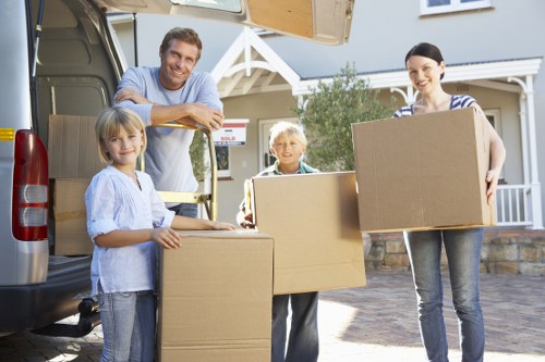 Safety review for a removal van service before transport