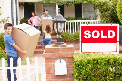 Professional movers transporting belongings for a fast Bromley relocation