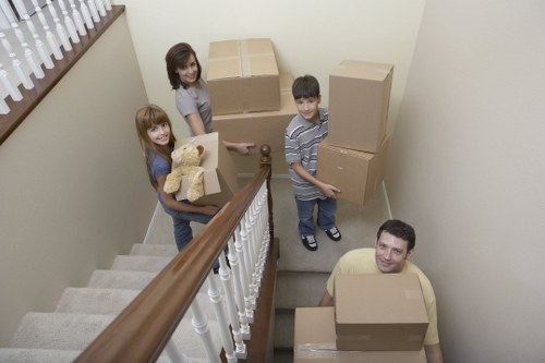 Quotation and booking confirmation for a removal service